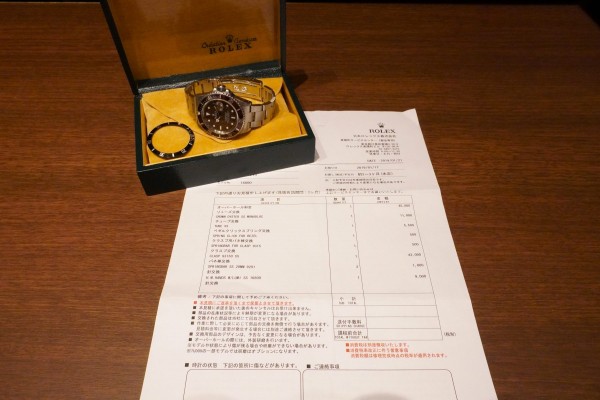 ロレックス サブマリーナ DATE Ref-16800 Brown Dial（RD-126／1985)の詳細写真11枚目
