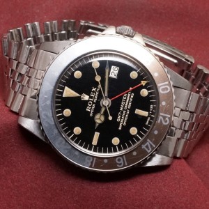 ロレックス GMTマスター Ref-1675 Gilt/Gloss Dial