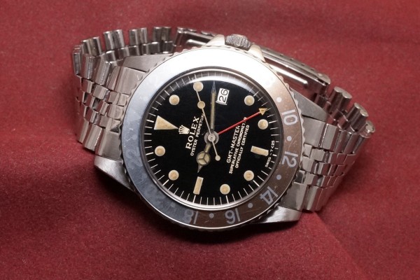 ロレックス GMTマスター Ref-1675 Gilt/Gloss Dial（RS-304／1964年)の詳細写真9枚目
