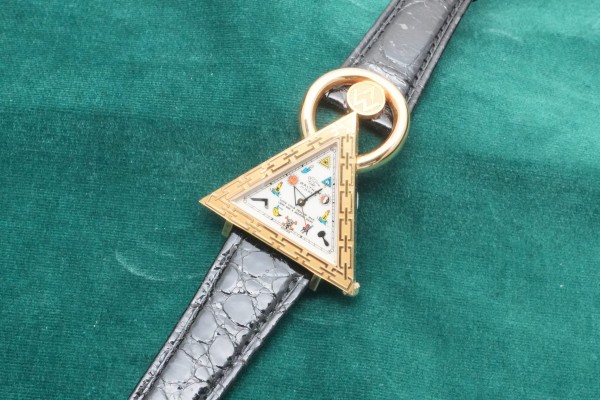 WALTHAM Freemasonry 96380.74 18KYG（01／2000年頃)の詳細写真2枚目