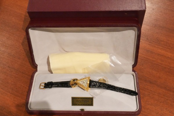 WALTHAM Freemasonry 96380.74 18KYG（01／2000年頃)の詳細写真7枚目