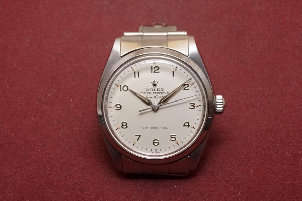 ロレックス Air-King Ref-5500 All Arabic Cream Dial（RO-289／1962年)の詳細写真2枚目