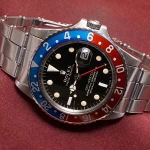 ロレックス GMTマスター Ref-1675 Gilt/Gloss Dial