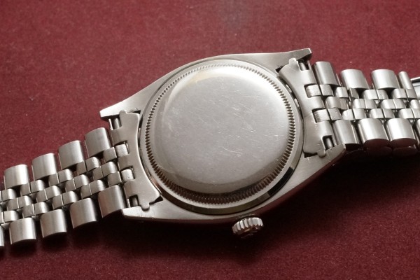 ロレックス デイトジャスト Ref-6604 Black Gilt  Dial（RO-293／1959年)の詳細写真6枚目