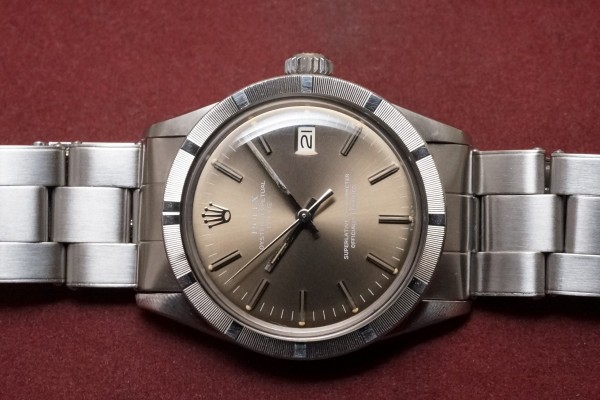 ロレックス OYSTER PERPETUAL Ref-1501 Gray Brown Dial（RO-296／1970年)の詳細写真4枚目