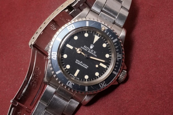ロレックス サブマリーナ Ref-5513 Feetfirst Dial Guarantee & Box, etc.（RS-311／1970年)の詳細写真3枚目