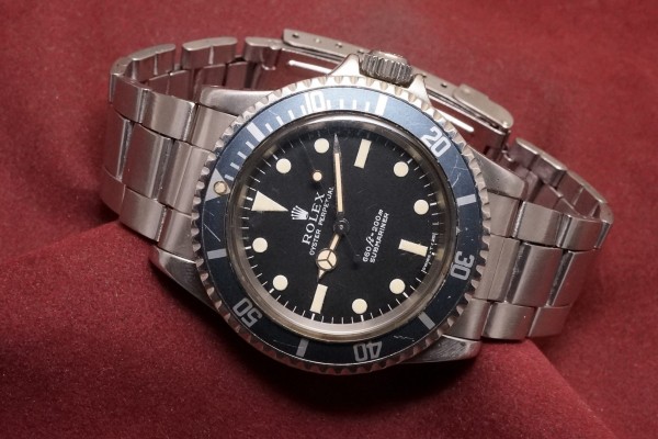 ロレックス サブマリーナ Ref-5513 Feetfirst Dial Guarantee & Box, etc.（RS-311／1970年)の詳細写真1枚目