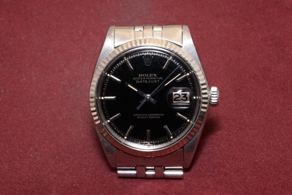ロレックス デイトジャスト Ref-1601 Gilt/Gloss Dial（RO-291／1969年)の詳細写真2枚目
