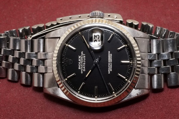 ロレックス デイトジャスト Ref-1601 Gilt/Gloss Dial（RO-291／1969年)の詳細写真4枚目
