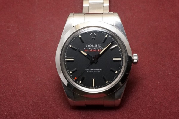 ロレックス MILGAUSS Ref-1019 Black Dial（RO-292／1967年)の詳細写真2枚目
