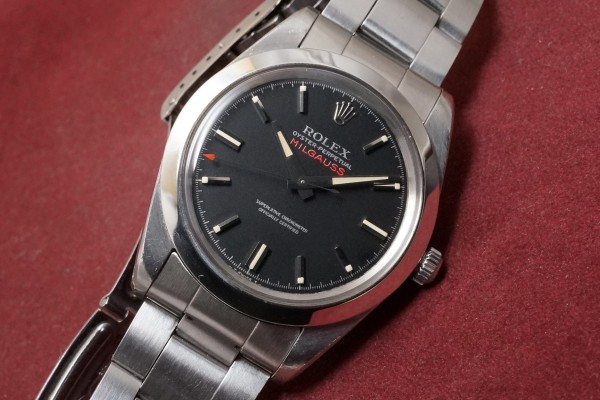 ロレックス MILGAUSS Ref-1019 Black Dial（RO-292／1967年)の詳細写真3枚目
