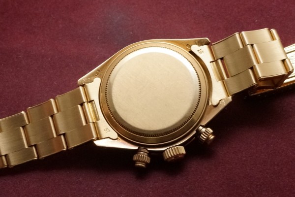 ロレックス OYSTER COSMOGRAPH Ref-6265/8 18KYG（RS-309／1977年)の詳細写真6枚目