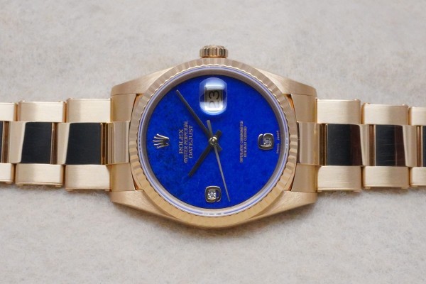 ロレックス デイトジャスト Ref-16238 LAPIS 2BR DIAL Ser-S GUARANTEE&BOX（RD-131／1994年)の詳細写真4枚目