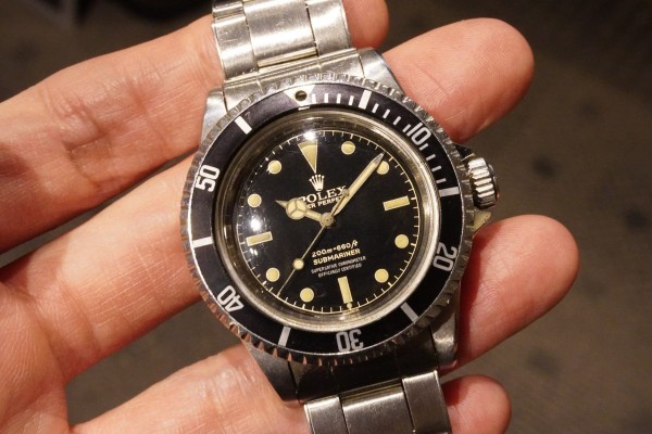 ロレックス 5512/5513用 LONG5 INSERT & BEZEL（ベゼル12／)の詳細写真3枚目