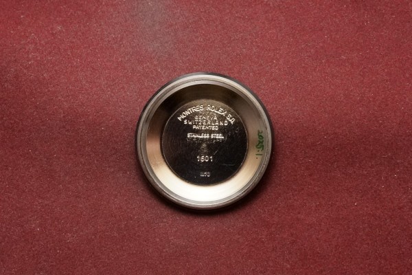 ロレックス デイトジャスト Ref-1601 Black Confetti Dial（RO-299／1970年)の詳細写真9枚目