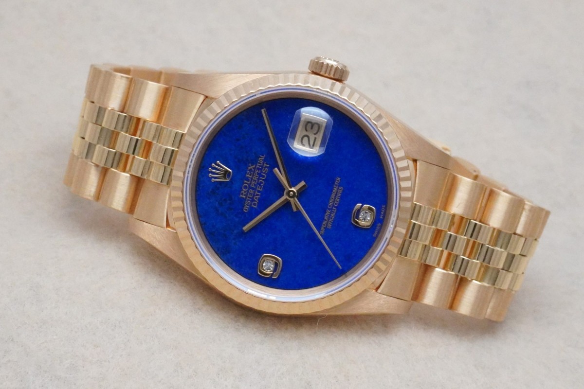 ロレックス デイトジャスト Ref-16238 LAPIS 2BR DIAL Ser-S GUARANTEE&BOX(RD-133/1994年)