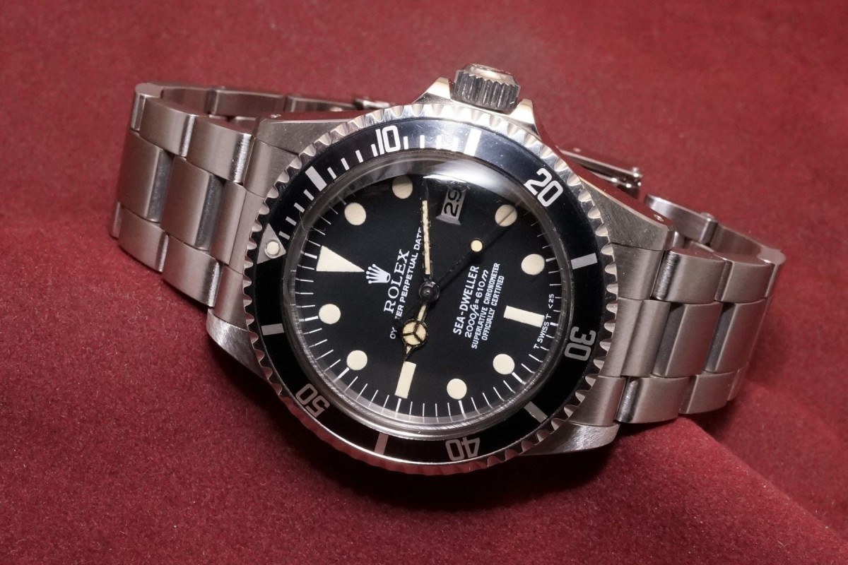 ロレックス シードゥエラー Ref-1665 Mark-2 Rail Dial(RS-314/1978年)