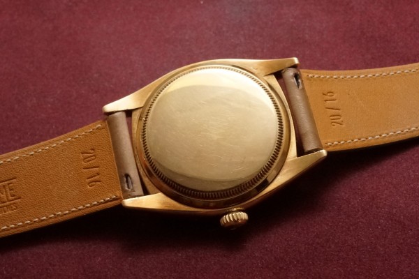 ロレックス デイトジャスト Ref-6305 Red デイトジャスト Dial（RO-301／1955年)の詳細写真5枚目