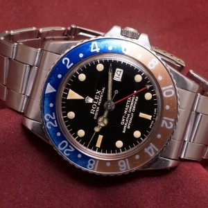 ロレックス GMTマスター Ref-1675 Gilt/Gloss Dial
