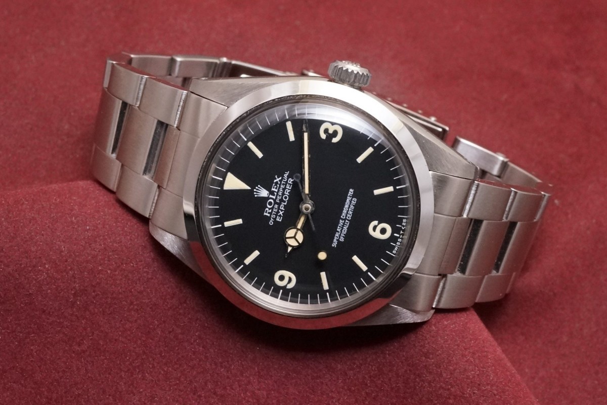 ロレックス EXPLORER Ref-1016 Mark-4 Guarantee & Box, etc.(RS-316/1978年)