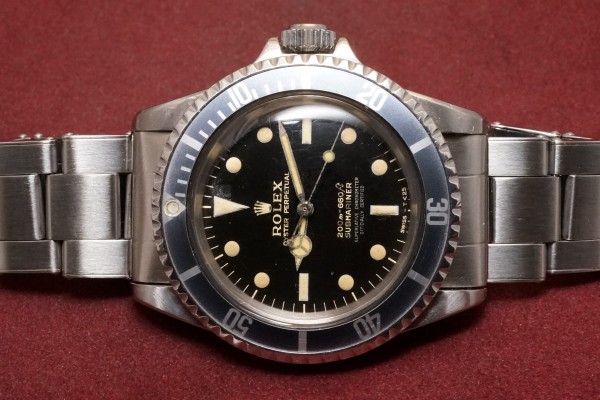 ロレックス サブマリーナ Ref-5512 Gilt/Gloss 4-Liner Dial（RS-319／1967年)の詳細写真4枚目