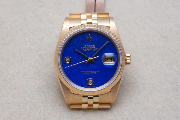 ロレックス デイトジャスト Ref-16238 LAPIS 2BR DIAL Ser-S GUARANTEE&BOX（RD-133／1994年)の詳細写真2枚目