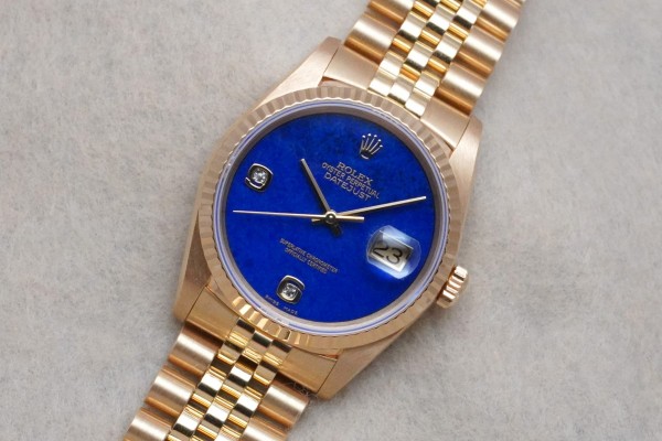 ロレックス デイトジャスト Ref-16238 LAPIS 2BR DIAL Ser-S GUARANTEE&BOX（RD-133／1994年)の詳細写真3枚目