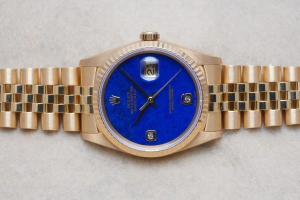 ロレックス デイトジャスト Ref-16238 LAPIS 2BR DIAL Ser-S GUARANTEE&BOX（RD-133／1994年)の詳細写真4枚目