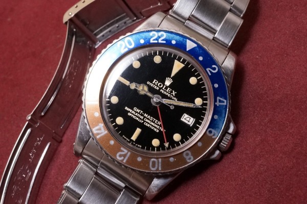 ロレックス GMTマスター Ref-1675 Gilt/Gloss Dial（RS-315／1966年)の詳細写真3枚目