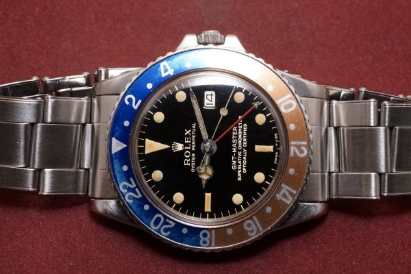 ロレックス GMTマスター Ref-1675 Gilt/Gloss Dial（RS-315／1966年)の詳細写真4枚目