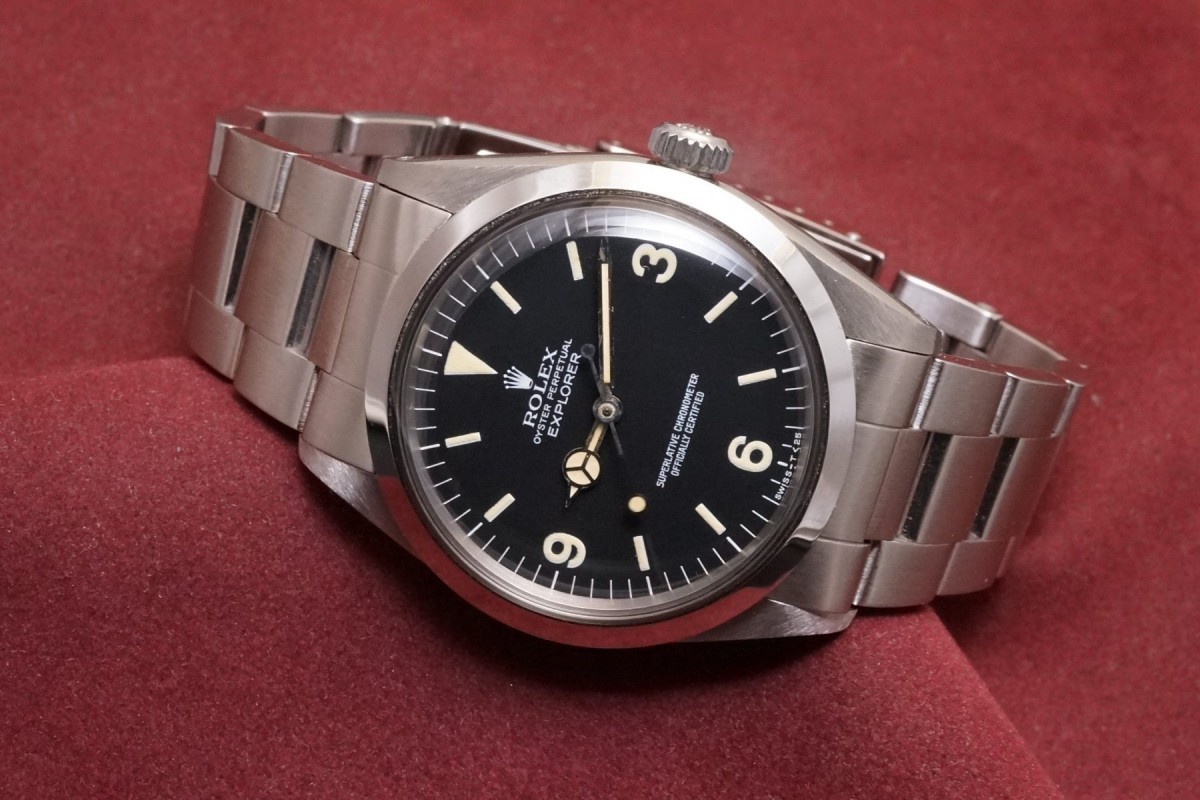 ロレックス EXPLORER Ref-1016 Mark-4 Guarantee & Box, etc.(RS-316/1978年)