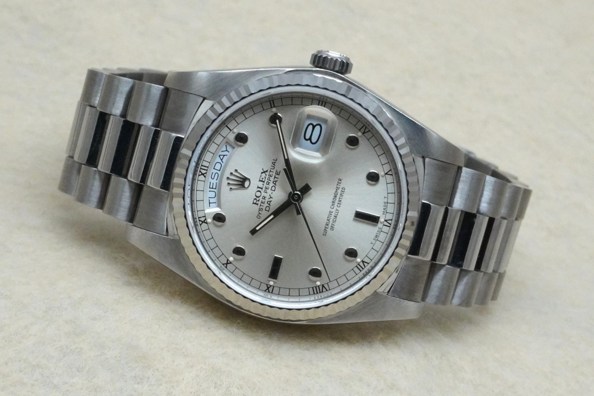 ロレックス デイデイト Ref-18039 PINBALL DIAL(RD-137/1983年)