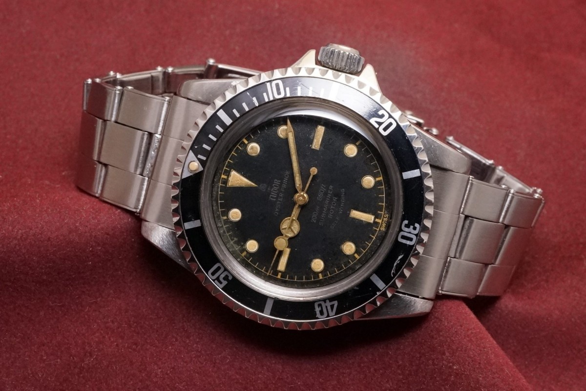 チュードル サブマリーナ Ref-7928 PCG Gold Chapterring Dial(TS-56/1963年)