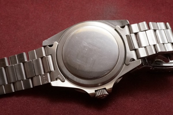 ロレックス  赤サブマリーナ Ref-1680 Mark-3 Brown Dial（RS-03／1970年)の詳細写真6枚目