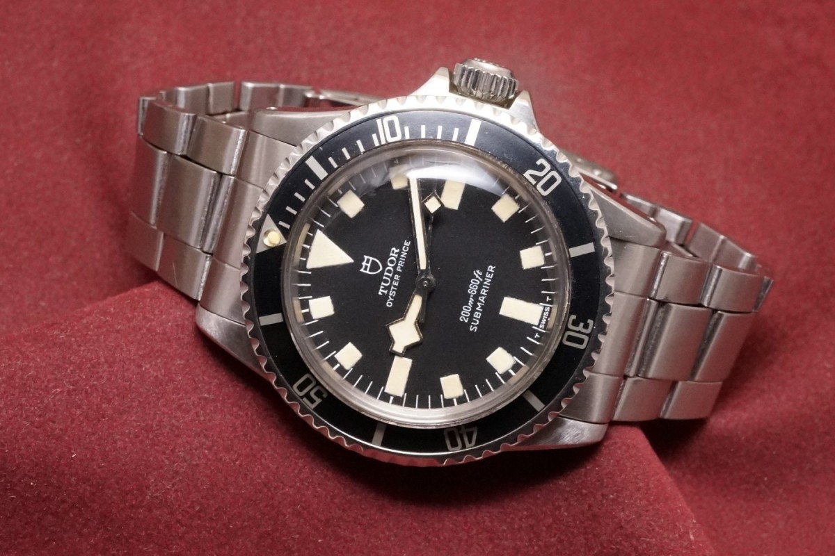 チュードル サブマリーナ Ref-7016/0 Black Snowflake(TS-57/1974年)