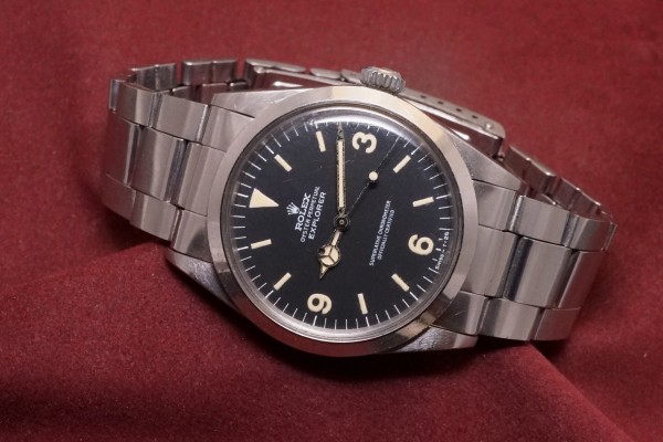 ロレックス EXPLORER Ref-1016 Mark-1 Frog Foot Dial（RS-323／1969年)の詳細写真1枚目