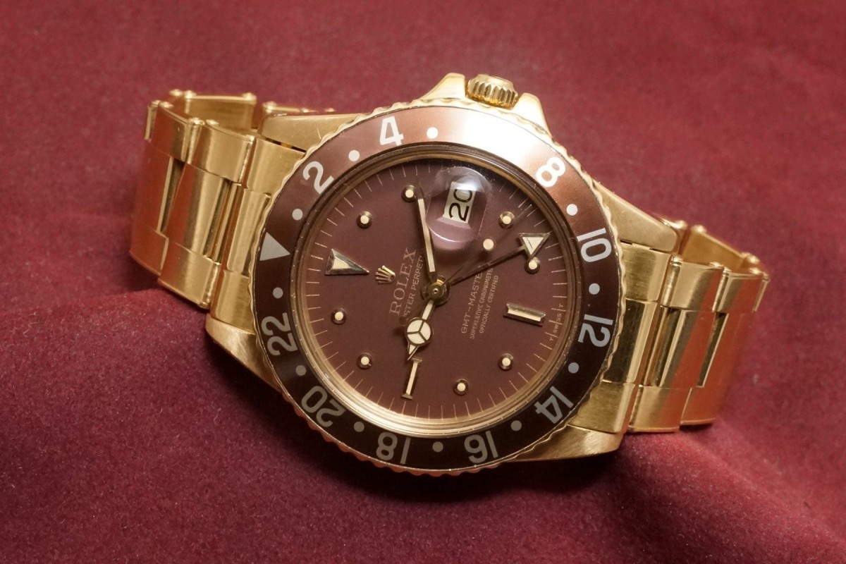 ロレックス GMTマスター Ref-1675/8 Brown Nipple Dial(RS-261/1970年)