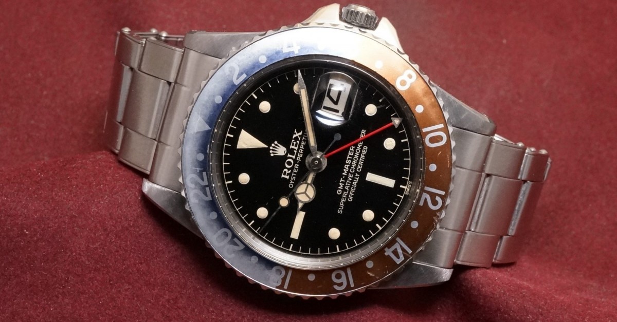 ロレックス GMTマスター Ref-1675 Chapterring Gilt/Gloss Dial