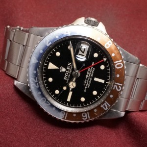 ロレックス GMTマスター Ref-1675 Chapterring Gilt/Gloss Dial