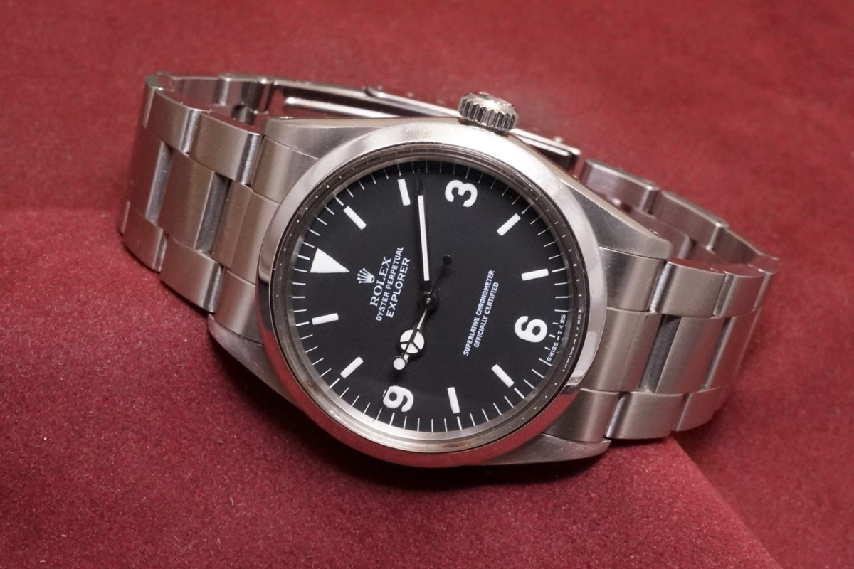 ロレックス EXPLORER Ref-1016 Mark-3 Dial Guarantee, etc.(RS-325/1988年)
