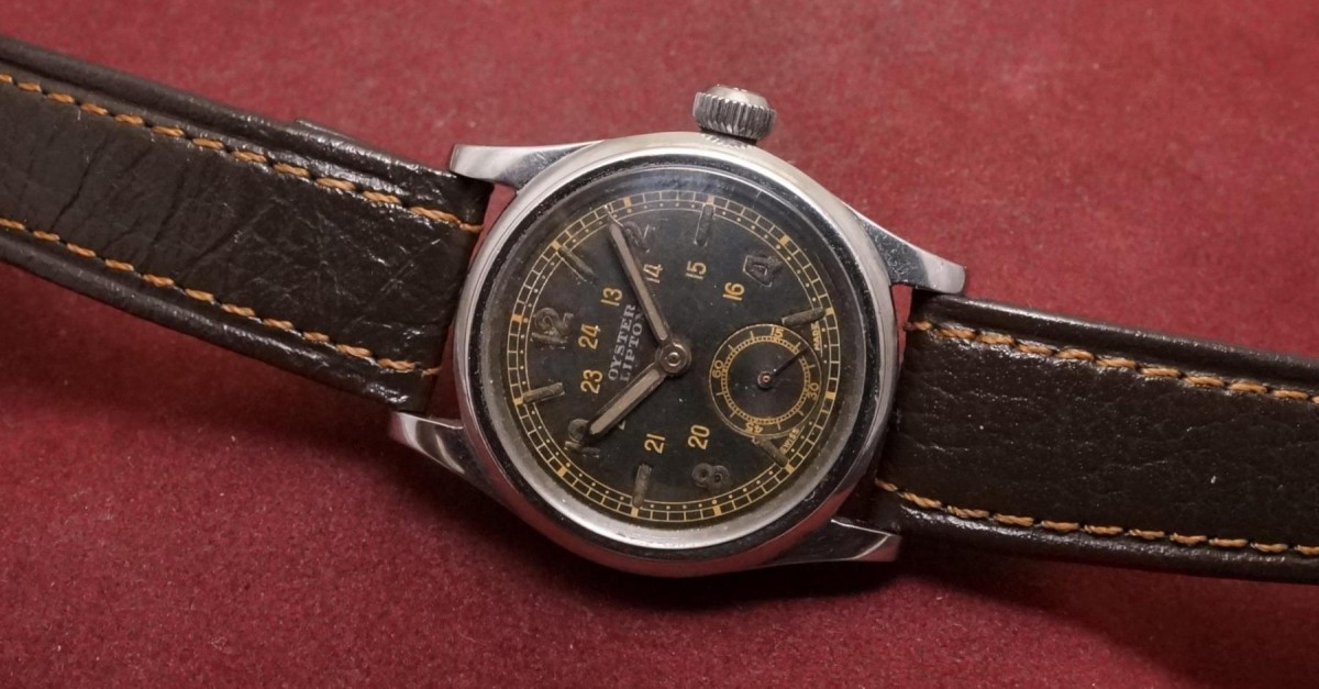 (ROLEX・ロレックス)3478オイスター手巻き1942年製 OYSTER LIPTON Ref-3478 Majestic 24-hour Dial（RO-309／1942年