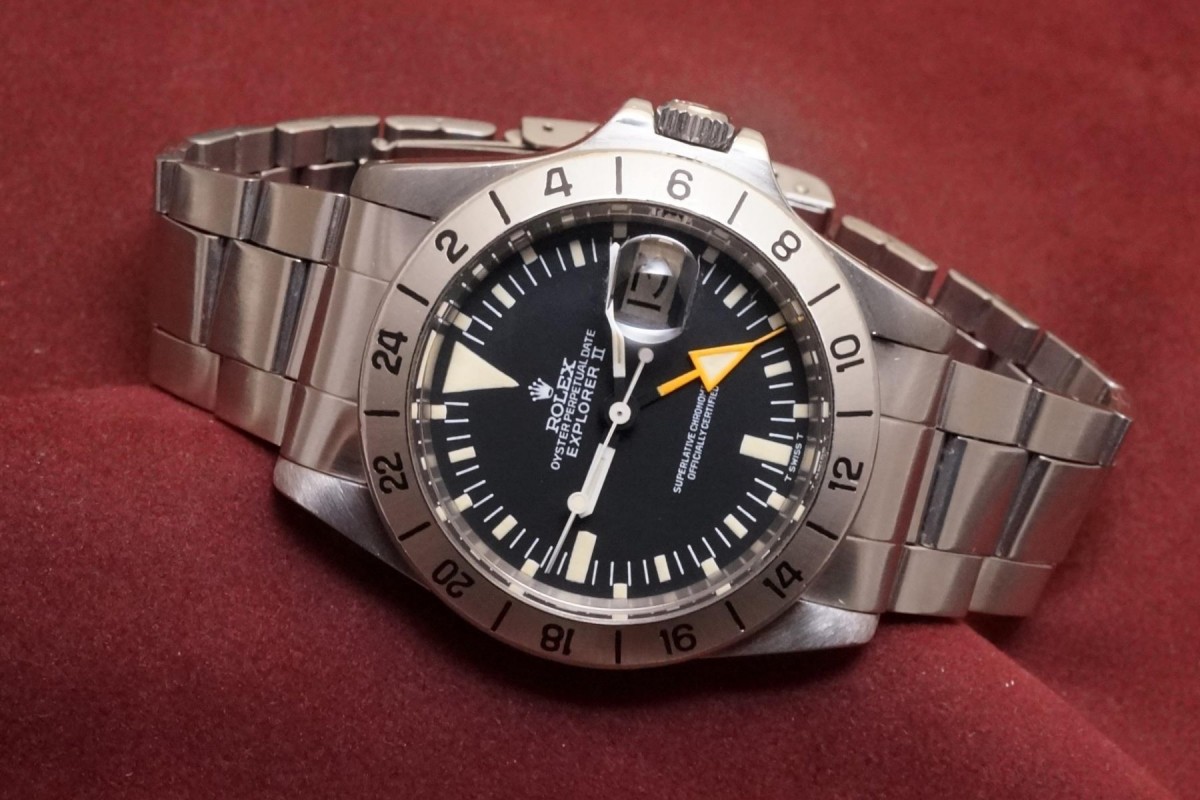 ロレックス EXPLORERⅡ Ref-1655 Mark-2 Dial & Bezel Guarantee(RS-327/1973年)
