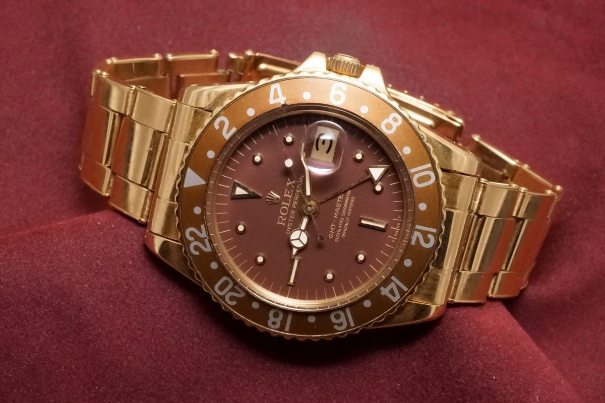 ロレックス GMTマスター Ref-1675/8 Brown Nipple Dial(RS-326/1970年)