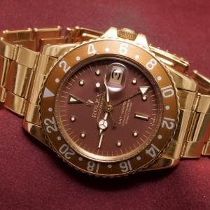 ロレックス GMTマスター Ref-1675/8 Brown Nipple Dial