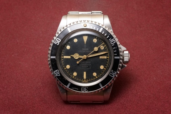 チュードル サブマリーナ Ref-7928 PCG  Gold Chapterring Dial（TS-56／1963年)の詳細写真2枚目