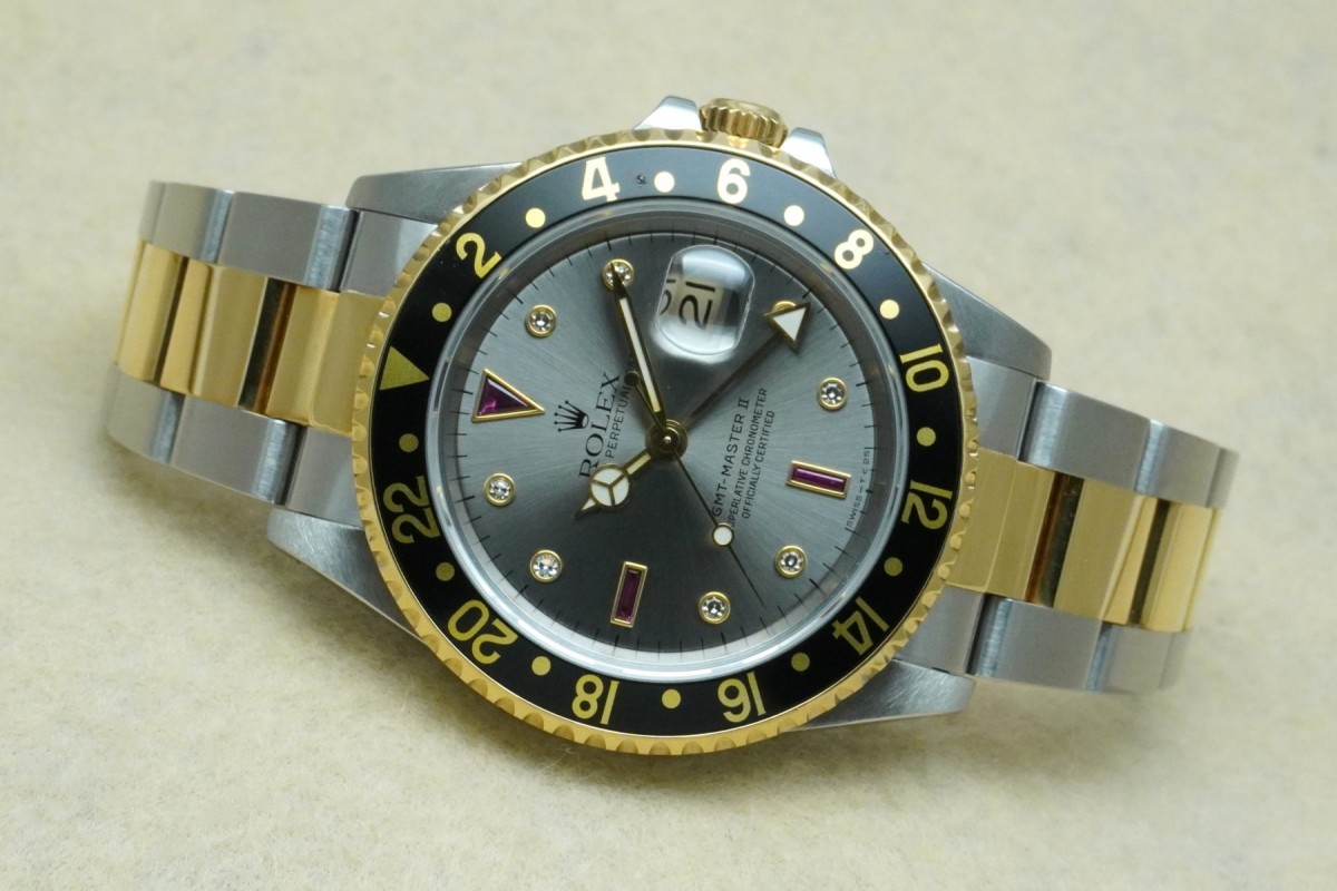 ロレックス GMTマスターⅡ Ref-16713RG Ser-A GUARANTEE&BOX(RD-139/1999年)