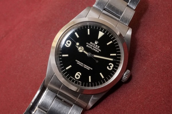 ロレックス EXPLORER Ref-1016 Glossy Gilt Dial（RS-322／1967年)の詳細写真3枚目