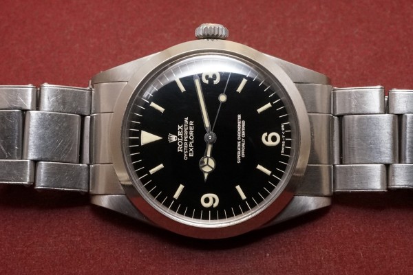 ロレックス EXPLORER Ref-1016 Glossy Gilt Dial（RS-322／1967年)の詳細写真4枚目