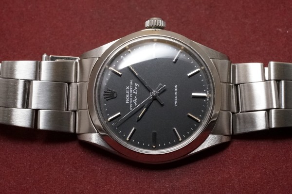 ロレックス Ref-5500 Air-King Black Dial（RO-306／1971年)の詳細写真4枚目