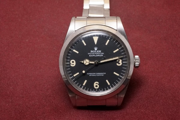 ロレックス EXPLORER Ref-1016 Mark-1 Frog Foot Dial（RS-323／1969年)の詳細写真2枚目